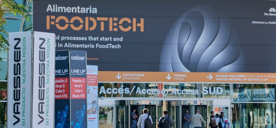 Our event furniture rental company, present at Alimentaria FoodTech 2023